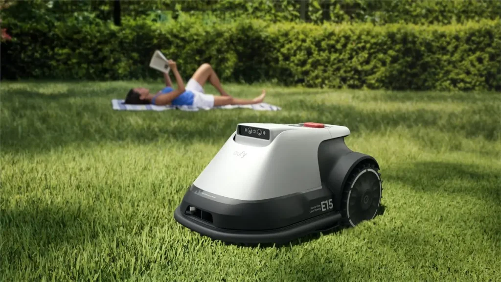 eufy robot grasmaaier e15 met gps